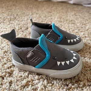 VANS!!! Toddler shark shoes!